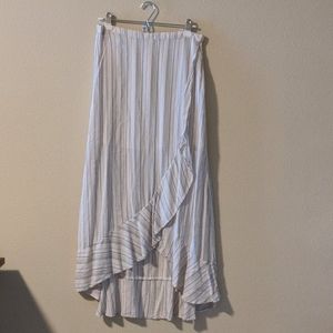 AEO High Waisted Wrap Maxi Skirt